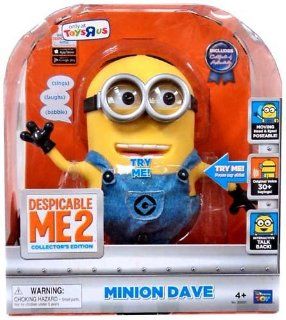 Despicable Me 2 9 inch Talking Figure   Dave