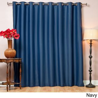 Extra Width Thermal 84 Inch Blackout Curtain Panel