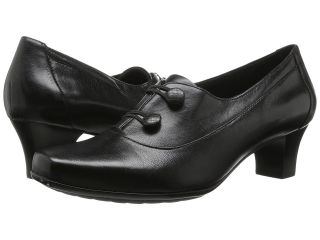 Aravon Elsa Womens Slip on Dress Shoes (Black)