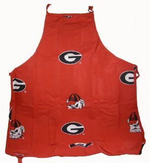 Georgia Bulldogs   Cooking Apron   (SEC Conference)  Kitchen Aprons  Sports & Outdoors