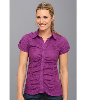 Kuhl Trish S/S Shirt Womens Short Sleeve Button Up (Purple)