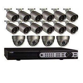 Q See D1 32Ch 700TVL 16 Cams 2TB HDD Sec System  Complete Surveillance Systems  Camera & Photo