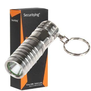 SecurityIng� Mini CREE XM L T6 LED 480Lm Led Flashlight Torch, Super Mini CREE T6 LED Lamp Light Flashlight, Easy Carrying in Pocket or Hand Hold Mini Flashlight with Powerful CREE T6 LED Bulb, Portable Flashlight Torch for Cmaping, Hiking, Riding   Basic 
