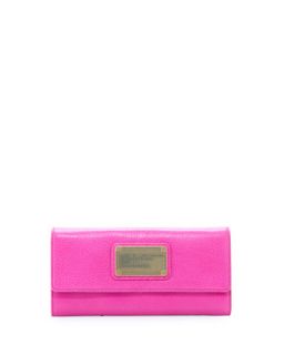 Classic Q Continental Wallet, Pop Pink   MARC by Marc Jacobs   Pop pink