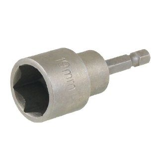65mm Length Magnetic 19mm Hex Socket Nut Driver Setter Gray   Socket Wrenches  