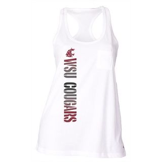 SOFFE Womens Washington State Cougars Pocket Racerback Tank Top   Size Small,