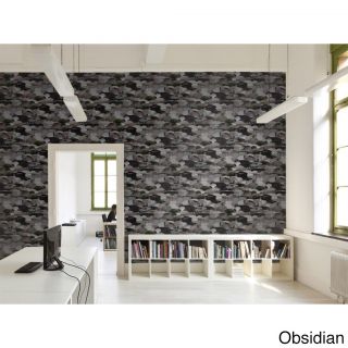 Layered Earth Terrain Decorative Wall Tile (set Of 2)