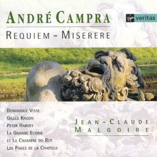 Campra   Requiem ~ Miserere / Visse, Ragon, Harvey; Malgoire Music
