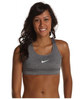 Nike Pro Victory Compression Sports Bra Carbon Heather/Carbon Heather/(White)