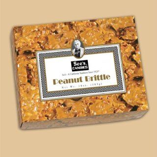 See's Candies 10 oz. Peanut Brittle  Grocery & Gourmet Food