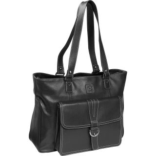 Clark & Mayfield Stafford Pro Leather Laptop Tote 15.6