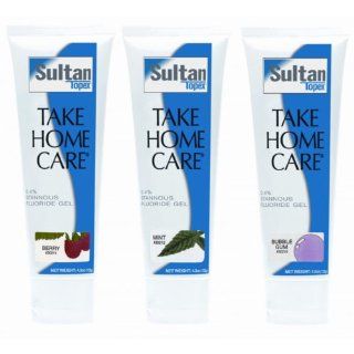 Sultan Topex Fluoride BERRY Take Home Care 0.4% Stannous Fluoride Gel Health & Personal Care