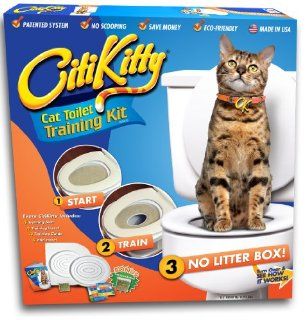 CitiKitty Cat Toilet Training Kit  Litter Boxes 
