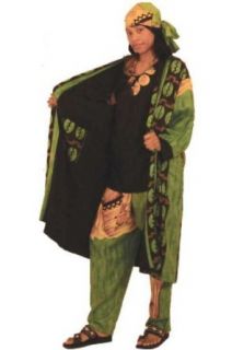 African Diva Reversible Duster and Pants Set   Available in Several Colors, Orange Suits