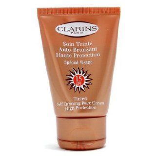 Clarins Self Tanners  1.7 oz Tinted Self Tanning Face Cream SPF 15  Self Tanning Products  Beauty