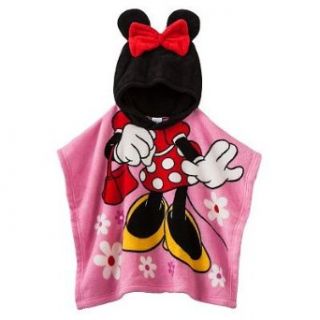 Minnie Mouse Toddler Girls Poncho Blanket Clothing