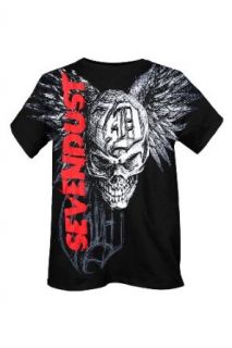 Sevendust Sketch Skull Wings T Shirt 2XL Size  XX Large Clothing
