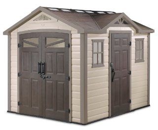 Keter Storage Shed, 8 by 9 Feet  Suncast Shed  Patio, Lawn & Garden