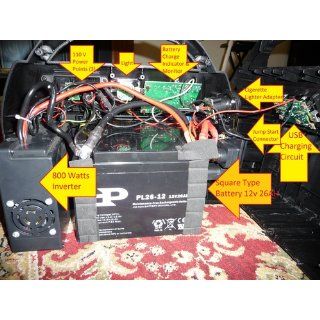 Duracell DRPP600 Powerpack 600 Jump Starter and Emergency Power Source Automotive