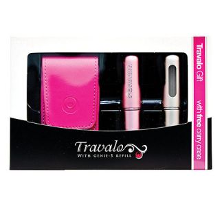 Travalo Pure Twin Pack Black and Pink Gift Set