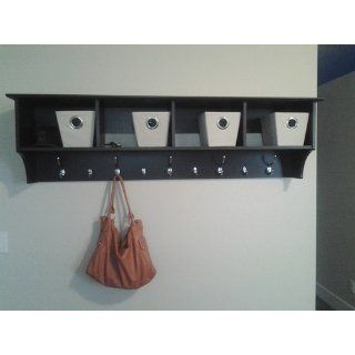 Hanging Entryway Shelf 60"/Espresso   Coat Racks