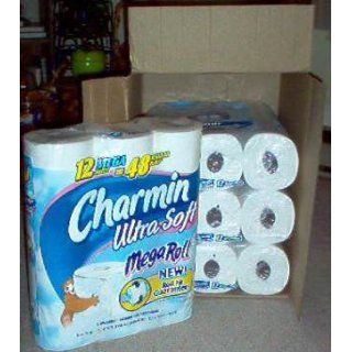 Charmin Ultra Soft Toilet Paper 12 Mega Rolls (Pack of 4) Health & Personal Care