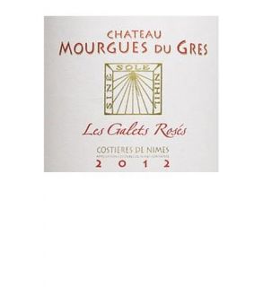 2012 Mourgues du Gres Les Galets Roses Costieres de Nimes 750ml Wine