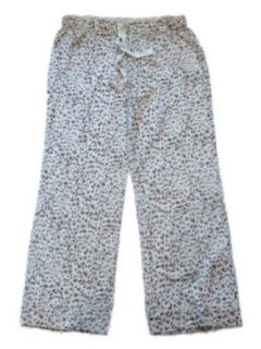 Gilligan O'Malley Womens Animal Print Sleep Pants Leopard Pajama Bottoms PJs