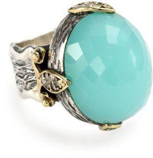 BORA Chalcedony Moon Ring, Size 7 Jewelry