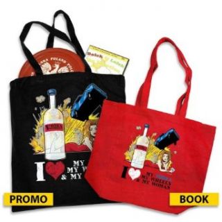 I Love My Vodka, Wheels & Woman   Tote Bag Red Promo Shoulder Handbags Shoes