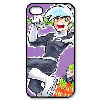 Halloween Iphone 4 ,4s cases Danny Phantom Happy Halloween Durable Hard Back Case Cover Cell Phones & Accessories