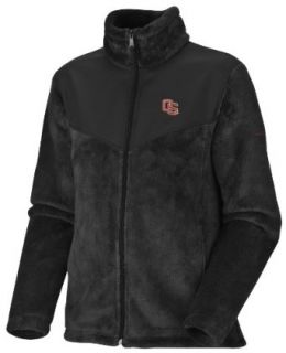 Columbia NCAA Women's Oregon State Beavers Plush Pass FZ (Black, Medium)  Fleece Outerwear Jackets  Clothing