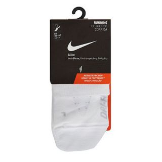 Nike Nike white anti blister running ankle socks