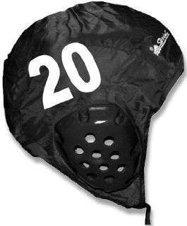 Sprint Aquatics Water Polo Cap Extender Set 14 21 BLACK CAP/WHITE NUMBER ONE SIZE FITS MOST  Water Polo Equipment  Sports & Outdoors