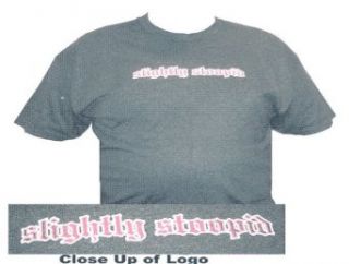Slightly Stoopid Dark Grey T Shirt   Logo on Front (XX Large) Clothing