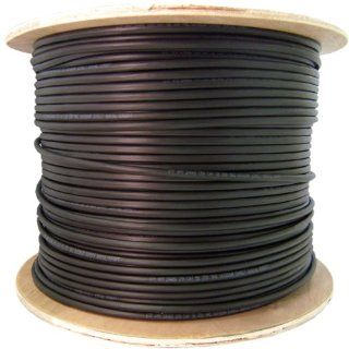 CERTICABLE 500' FT RG6 QUAD SHIELD CABLE WIRE DIRECT BURIAL FLOODED Computers & Accessories