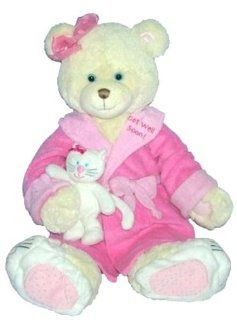 16" Adorable Plush GET WELL SOON Teddy Bear RECUPERATE KATE Soft & Cuddly/Illness/HOSPITALIZATION/Brighten SOMEONE'S DAY SICKNESS/ILLNESS/GIRL/PINK 