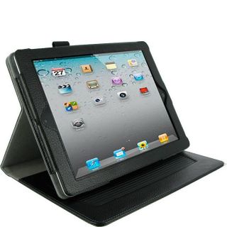 rooCASE Dual Axis Leather Folio Case Cover for Apple iPad 2 / The new iPad 3