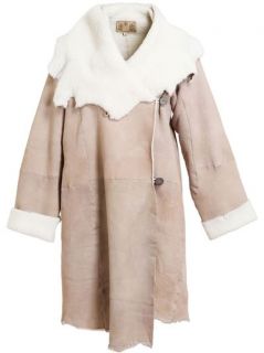 Preston Knight Shearling And Suede Coat