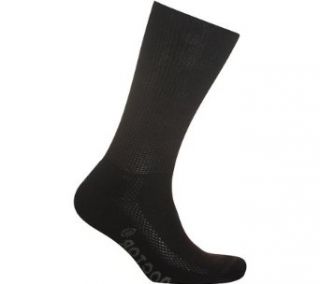 Foot Zen by Doctor Specified The Low Compression Crew Mid Calf Socks,Black,M US Clothing