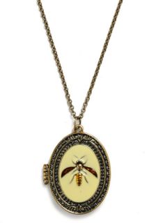 Honey Bee Mine Necklace  Mod Retro Vintage Necklaces