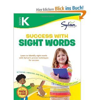 Kindergarten Success with Sight Words Sylvan Workbooks Language Arts Workbooks Sylvan Learning Fremdsprachige Bücher
