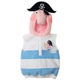 Peppa Pig George Pig Pirate Dress up Halloween Costume (4 5 years) Infant And Toddler Costumes Clothing