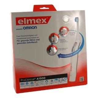 Elmex ProClinical A1500 elektrische Zahnbrste, 1 St Drogerie & Körperpflege