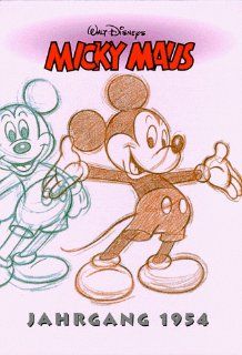 Micky Maus, Jahrgang 1954, 12 Hefte Walt Disney Bücher