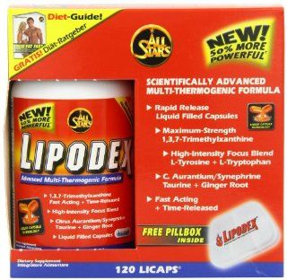 All Stars Lipodex, 120 Licaps 1er Pack (1 x 106 g Dose) Lebensmittel & Getrnke