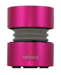 Difrnce SPB 109 Lautsprecher (Bluetooth, 3 Watt, USB) pink Heimkino, TV & Video