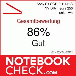 Sony 23,8 cm Tablet PC schwarz/silber Computer & Zubehr