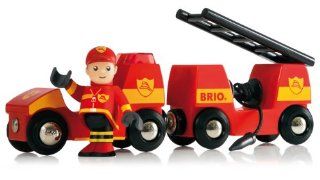 Brio 33576   Light & Sound Feuerwehr Spielzeug