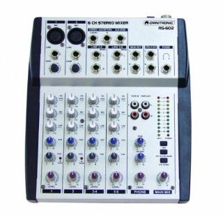 OMNITRONIC RS 602 Recording Mixer Musikinstrumente